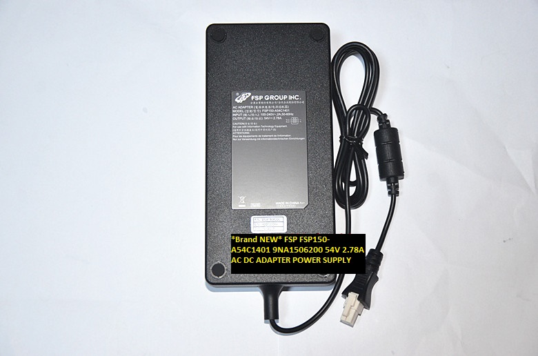 *Brand NEW* FSP FSP150-A54C1401 9NA1506200 54V 2.78A AC DC ADAPTER POWER SUPPLY